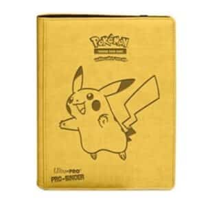 Ultra Pro - 9 Pocket Premium Pro Binder - Pokemon Pikachu