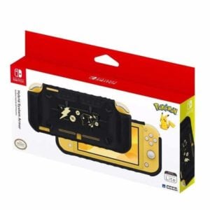 Hori Nintendo Switch Lite Pikachu Hybrid System Armor – Black/Gold