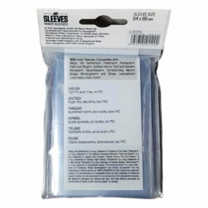 Gamegenic Inner Sleeves (Just Sleeves)