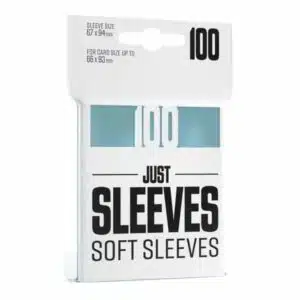 Gamegenic Soft Sleeves (100 stuks) – Just Sleeves