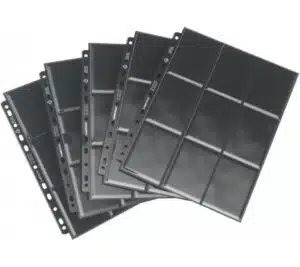 Gamegenic 18-Pocket Sideloading Pagina's zwart