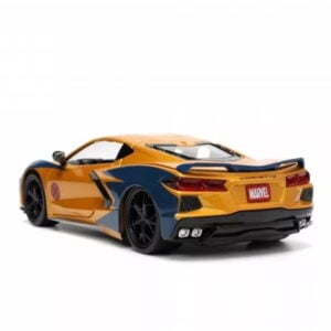 Marvel X-Men Wolverin Chevy Corvette Jada Toys 1:24