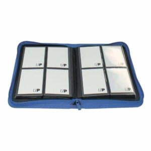 Hover to zoom | Click to enlarge UP - VIVID 4-POCKET ZIPPERED PRO-BINDER: BLUE