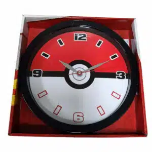 Alternative view of Pokemon Pokeball Wandklok
