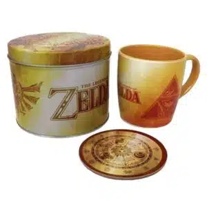 Pyramid Zelda Gift set tin mok