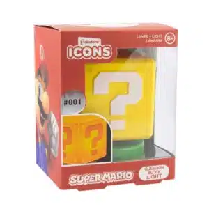 Super Mario Question Block 3D Lamp