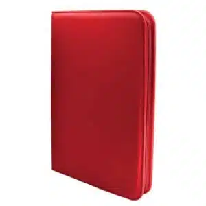 Ultra Pro Zippered PRO-Binder Rood 9 Pocket Met ritssluiting