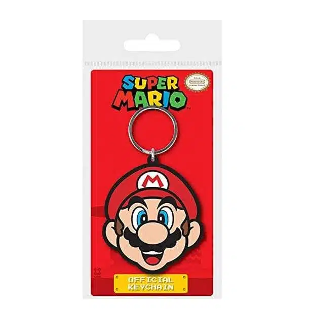 Sleutelhanger 2D Super Mario PVC