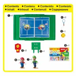 Inhoud Epoch Super Mario Tennis Spel