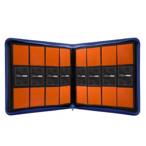 Pro Binder 12-Pocket zippered Bleu