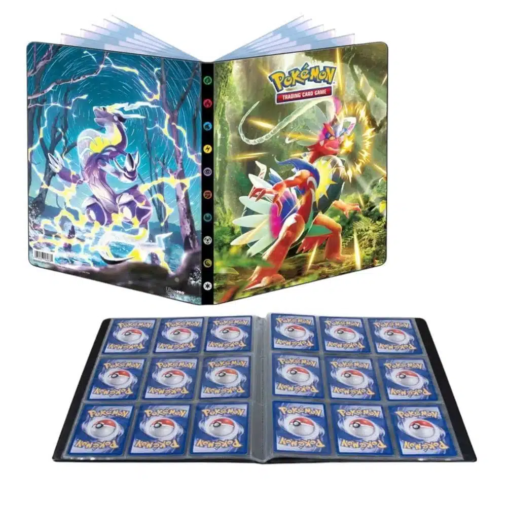 Pokemon Portfolio Scarlet & Violet 9-Pocket map