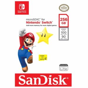 SanDisk microSDXC UHS-I Memory Card 256 GB Super Mario