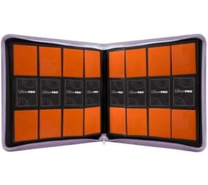 12 pocket pro binder violet purple