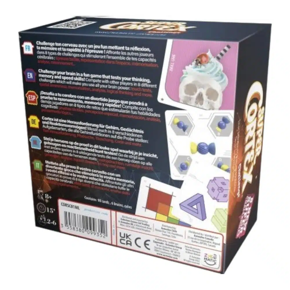 Cortex Super The Brain Party Game - Afbeelding 2