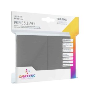 Gamegenic Prime Sleeves Grijs (100 Sleeves)