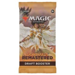 Dominaria Remastered draft booster bevat 15 Magic: the Gathering kaarten