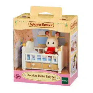 5017 Set Baby Chocoladekonijn