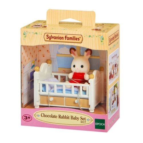 5017 Set Baby Chocoladekonijn