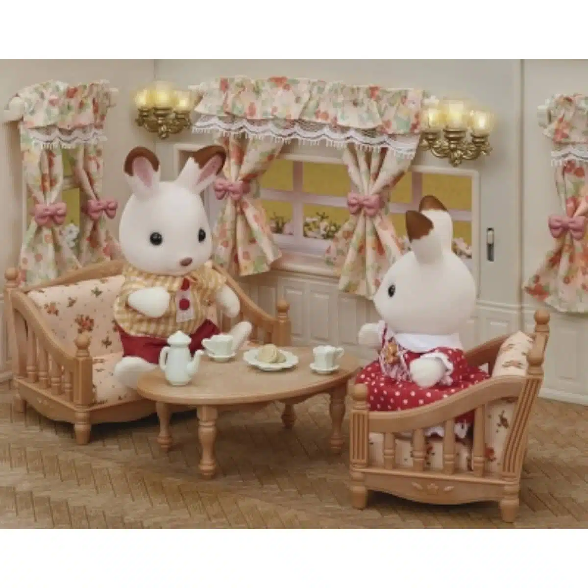 Sylvanian Families Wandlampen en Gordijnen set 5447 - Afbeelding 2
