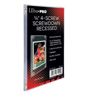 screwdown recessed card holder Ultra pro