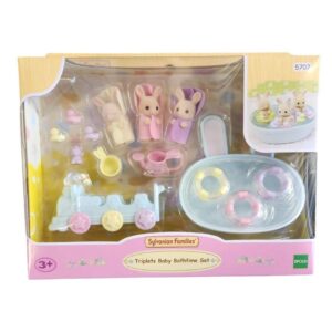Sylvanian Families Drieling baby crème konijn badspeelset 5707