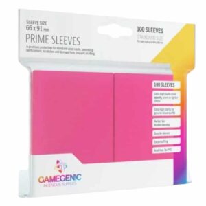 Gamegenic Prime Sleeves Pink (100 Sleeves)