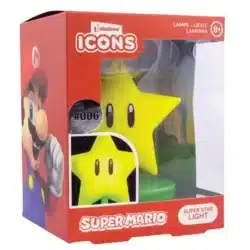 Super Mario Bros Super Star Icon Lamp