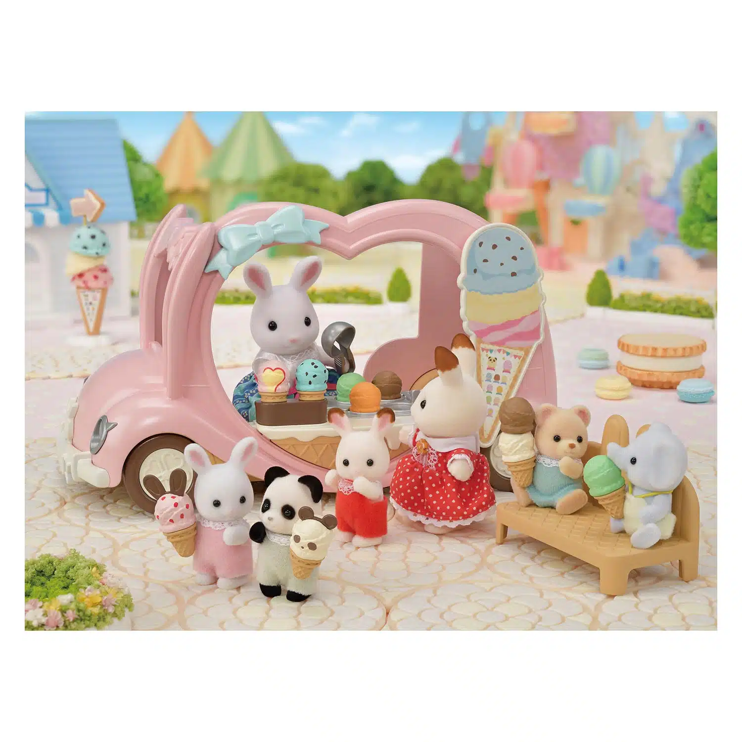 Sylvanian Families ijscowagen 5651 - Afbeelding 2