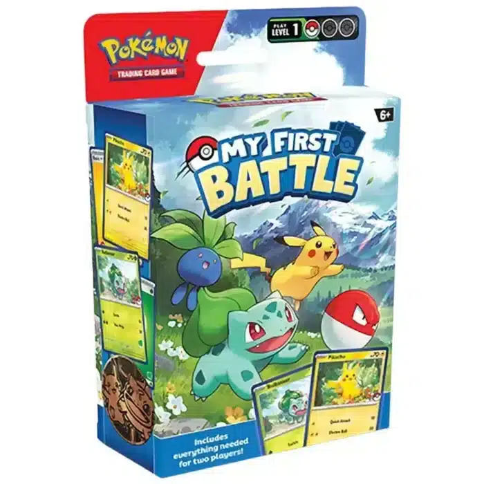 Pokemon My First Battle Bulbasaur VS Pikachu