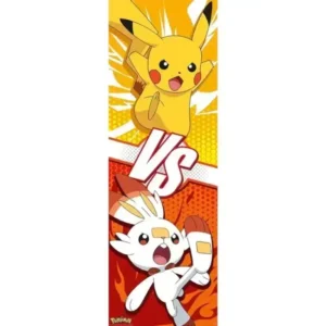 poster pikachu scorbunny
