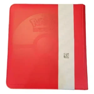 Kunstleren map met ritssluiting