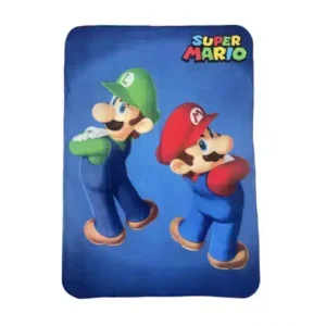 SUPER MARIO BROS Luigi Fleece Decke Fleecedecke Polarfleece