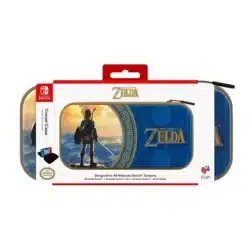 Travel Case Zelda Hyrule Blue Switch
