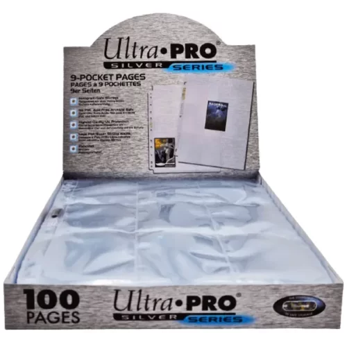 Ultra Pro Silver Series 9-Pocket Pages 074427814427 tcg winkel