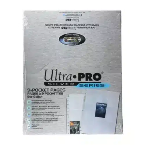  Ultra Pro Silver Series 9-Pocket Pages