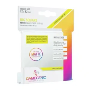 Gamegenic Biq Square Sleeves Matte 82x82mm