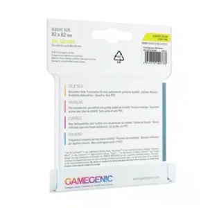 Alternative view of Gamegenic Biq Square Sleeves 82x82mm