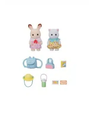 Alternative view of Sylvanian Families Duo Peutervriendjes Samen wandelen 5747
