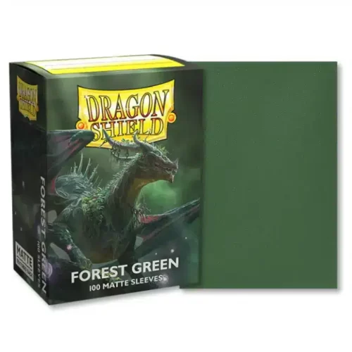 Dragon Shield Forest Green Matte Sleeves 100 stuks
