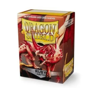 Ruby matte sleeves 100 ArlyToys