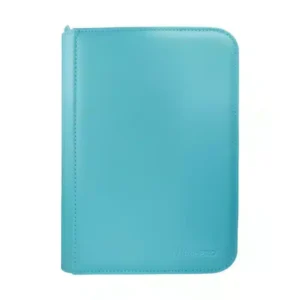 4-Pocket Binder Zippered – Light Blue UP