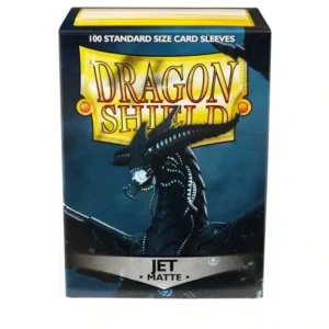 Dragon Shield Matte Jet Sleeves (100 stuks)