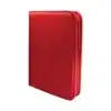 Ultra Pro Vivid 4-pocket zippered Pro-Binder Rood