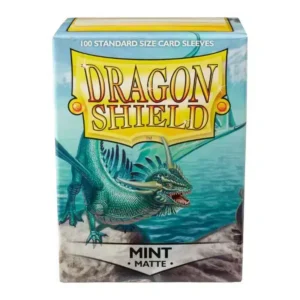 Dragon Shield Standard Sleeves - Matte Mint (100 Sleeves)