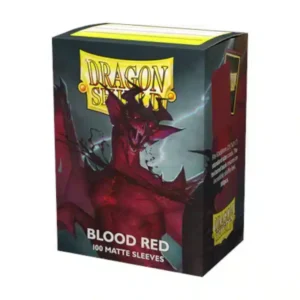 Dragon Shield Standard Matte Sleeves - Blood Red 'Simurag'