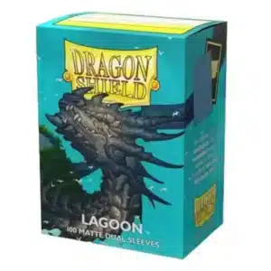 Dragon Shield Dual Matte Sleeves - Lagoon 'Saras' (100 Sleeves)