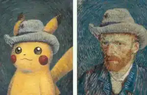 Pikachu van Gogh