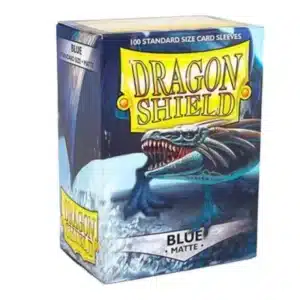Dragon Shield Matte Sleeves Blue (100 Sleeves)