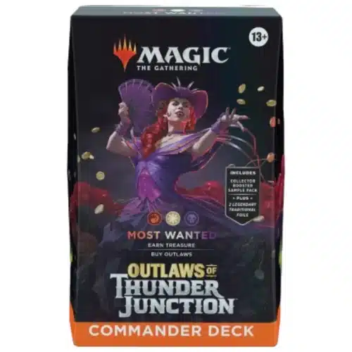 Magic: the Gathering Outlaws of Thunder Junction Commander Deck: Most Wanted