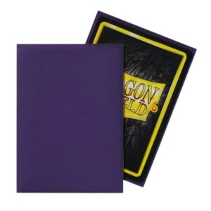 Alternative view of Dragon Shield Standard Sleeves - Matte Purple (100 Sleeves)